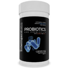 Probiotics and prebiotics with Sunfiber® and FOS.