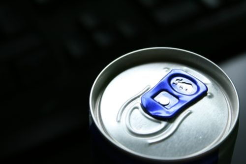 Picture of an energy drink.