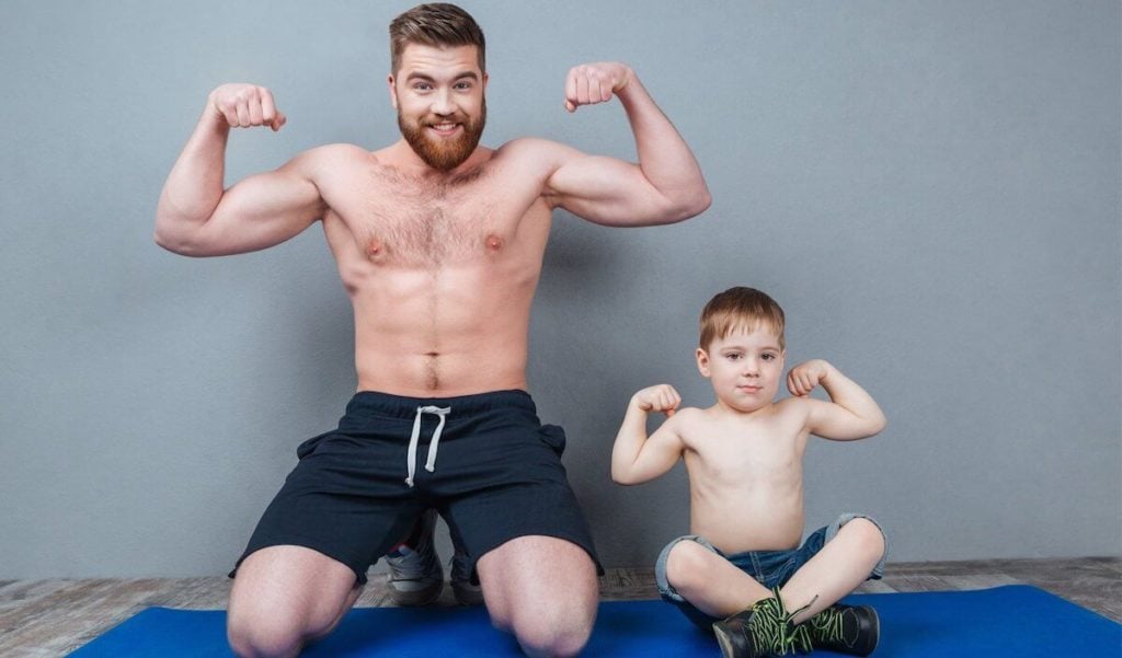 Featured image for article on building muscle mass