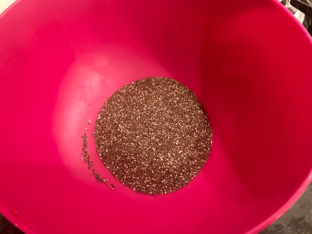 Chia seeds.