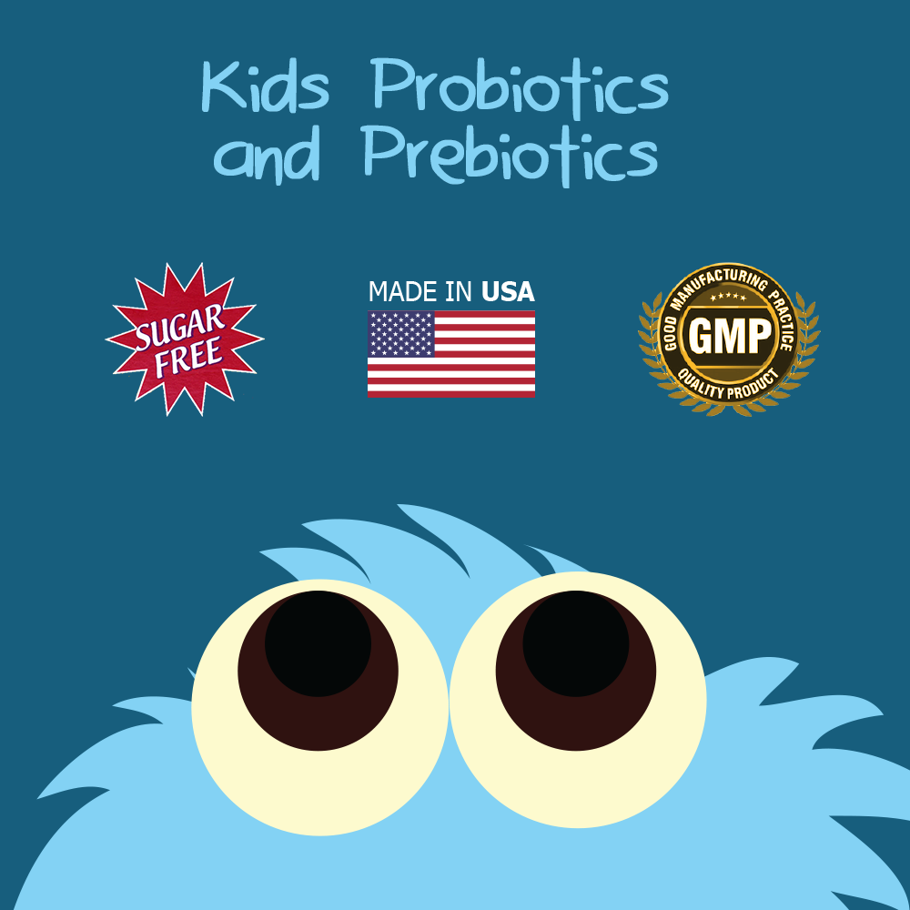 Kid's probiotics with prebiotics.