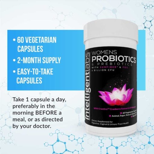 Women's probiotics and prebiotics.