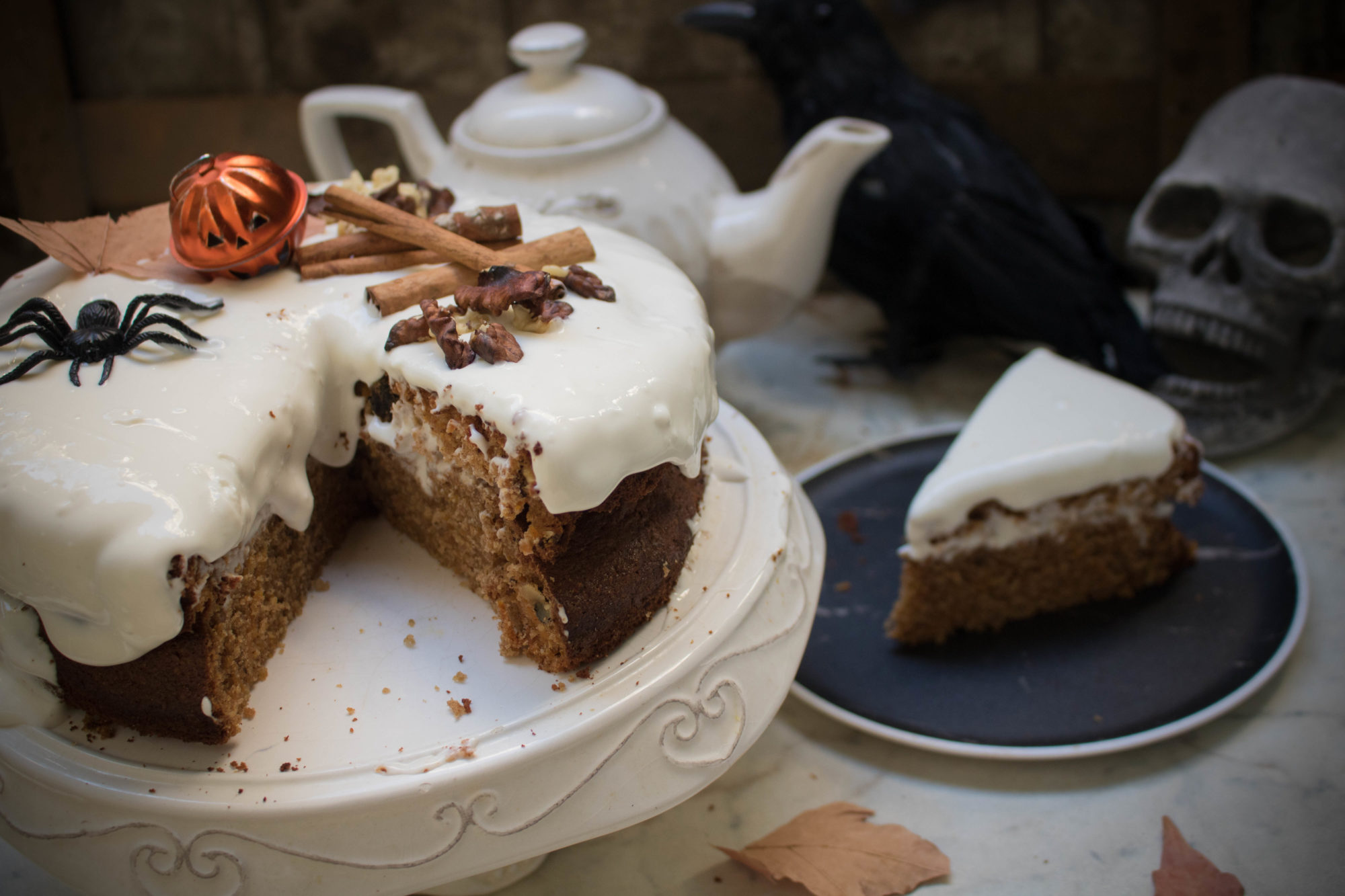 keto carrot cake for low carb halloween