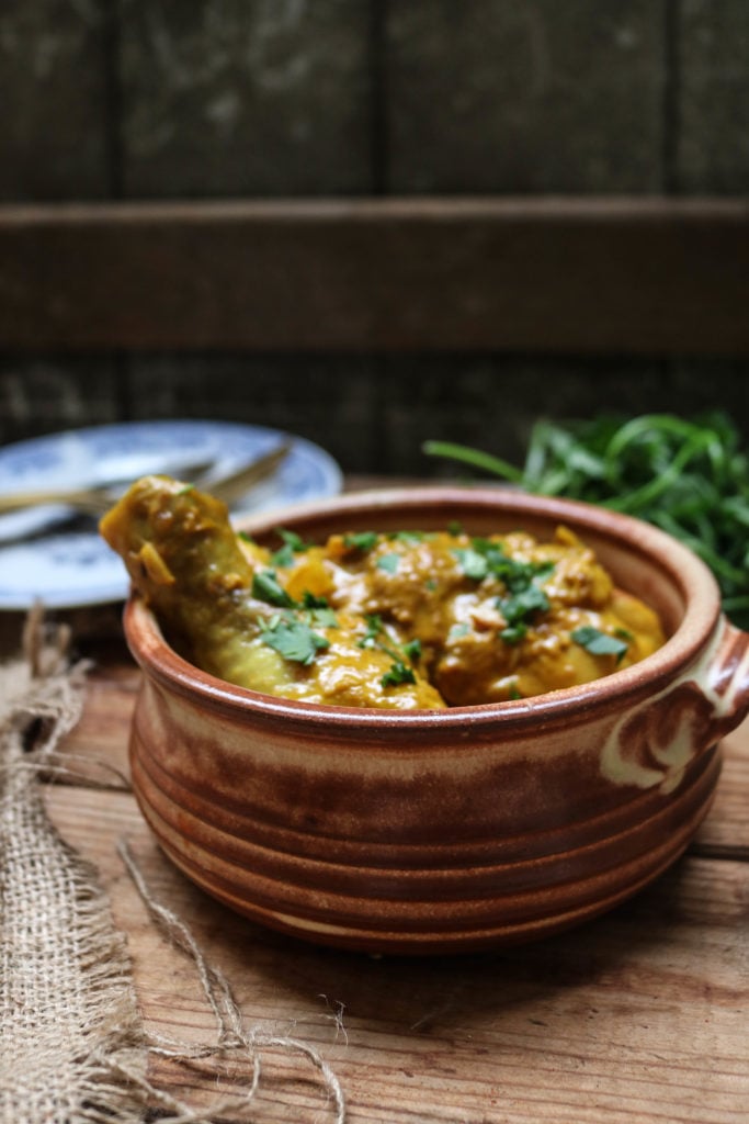 Keto chicken curry.