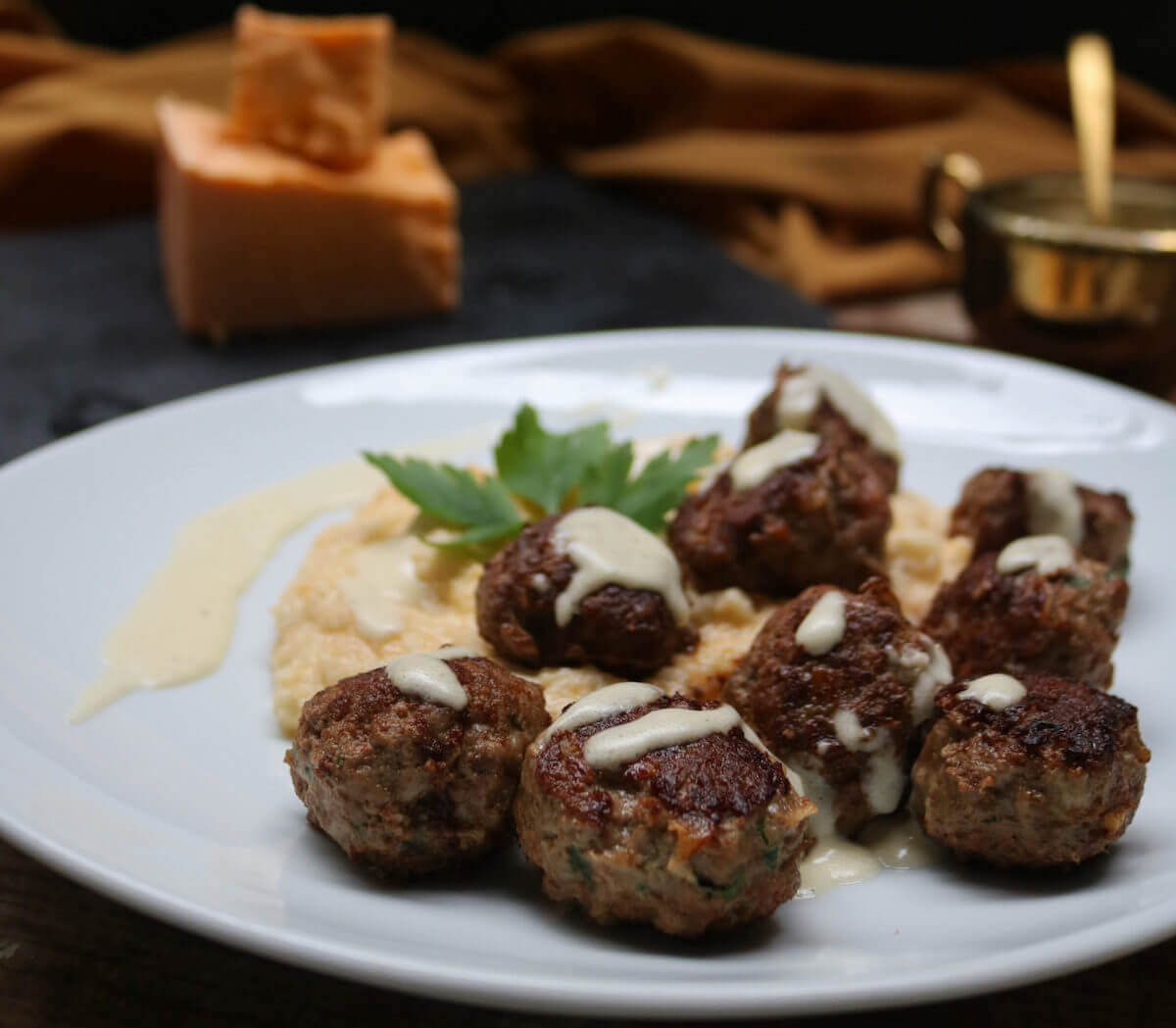 Featured image for keto meatballs recipe