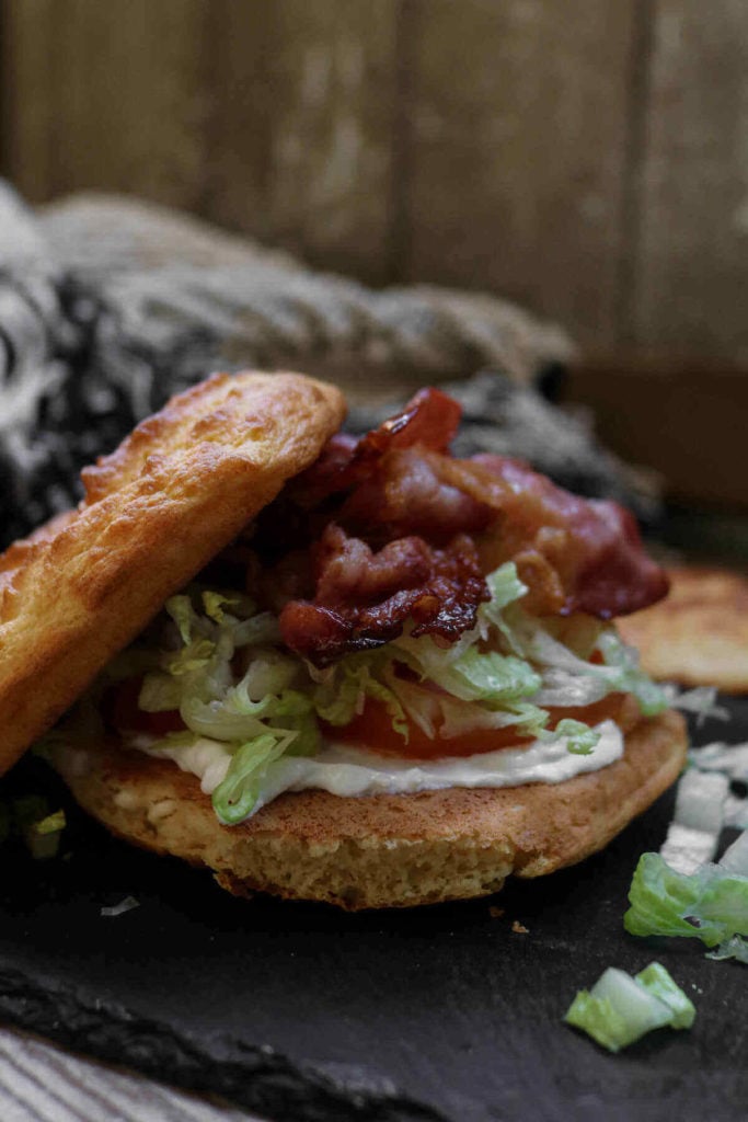 keto cloud bread sandwich step 6