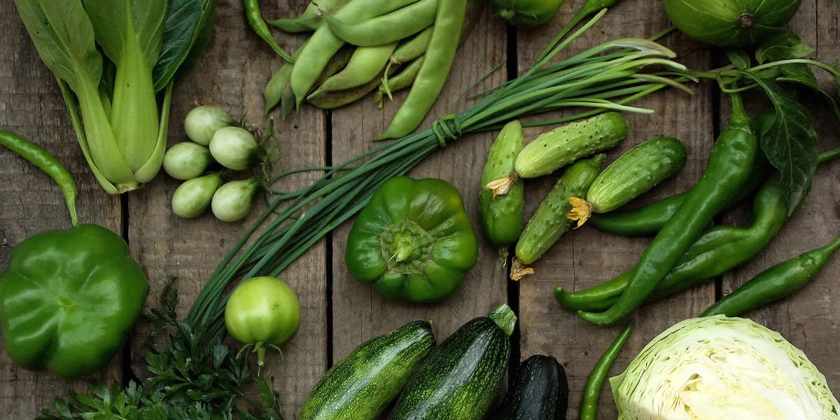 green vegetables are a staple of keto shopping list