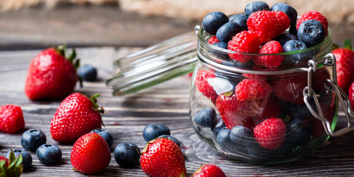 while fruit is generally rich in carbs, berries have made it to the keto shopping list