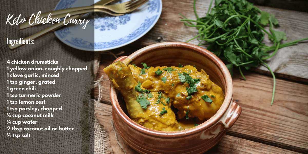 keto chicken curry - one of the tastiest keto chicken recipes for you