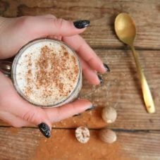 featured post image for keto chai tea latte recipe