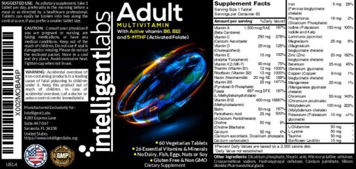 Adult multivitamin