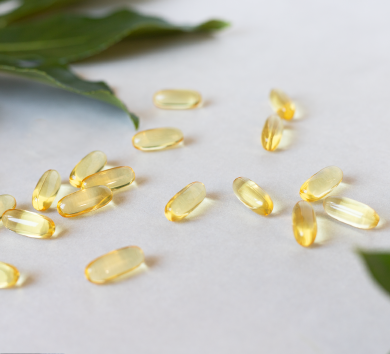 Ultra pure Omega 3 fish oil capsules