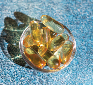 Ultra pure Omega 3 fish oil capsules