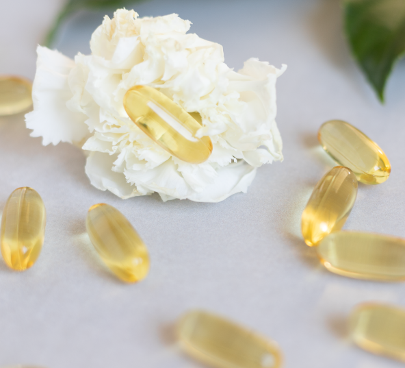 Ultra pure Omega 3 fish oil capsules