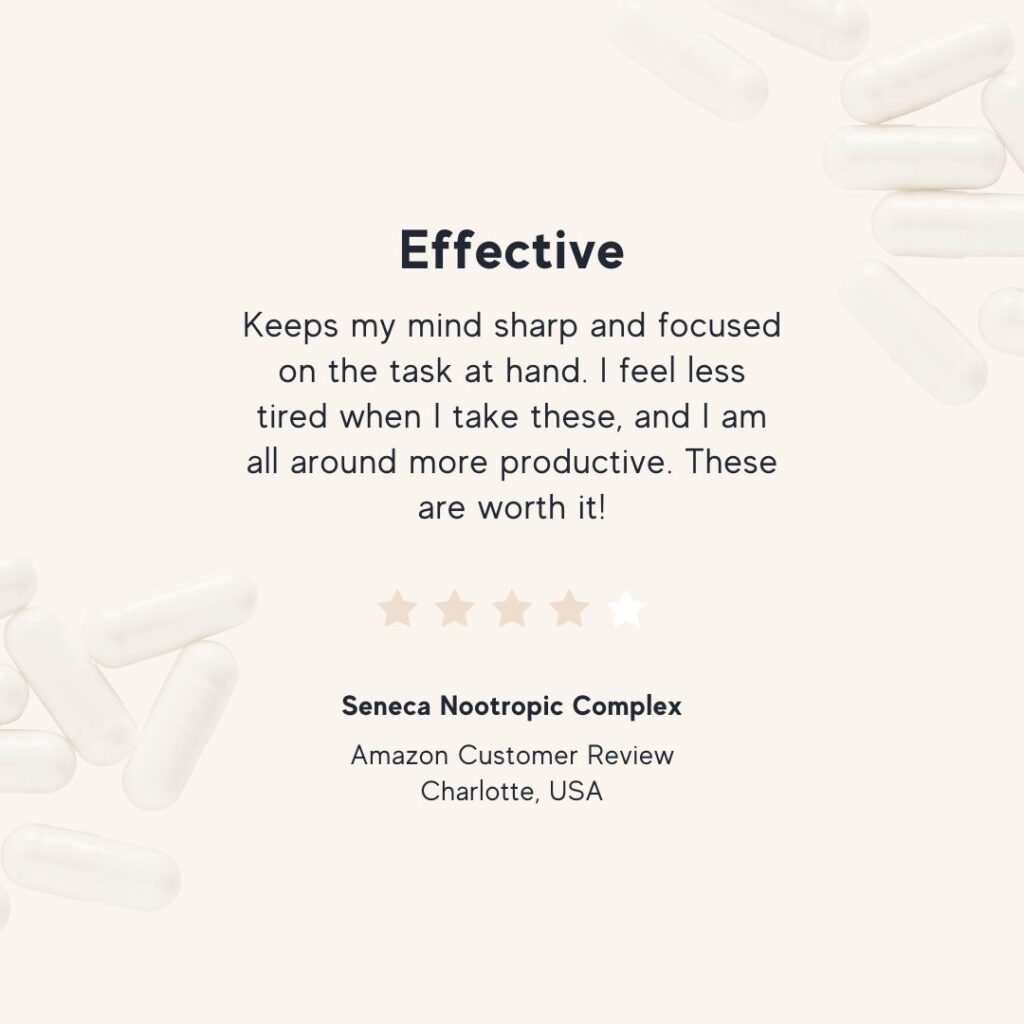 Seneca nootropic complex review 2