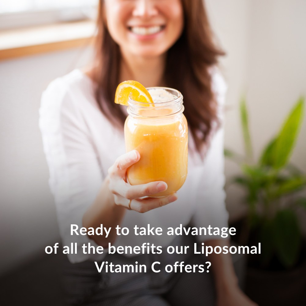 Ready to take advantage of all the benefits our Liposomal Vitamin C offers?