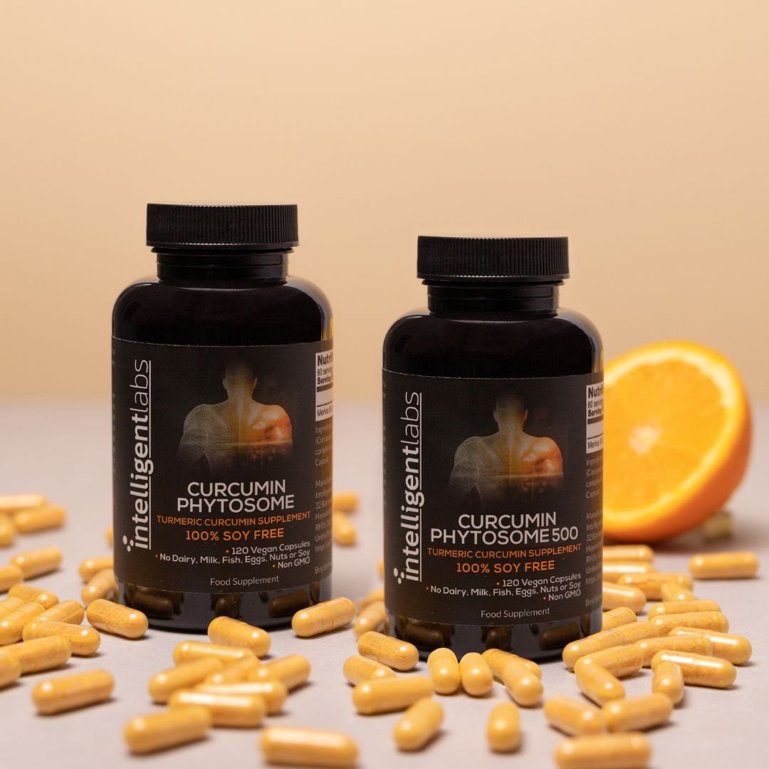 our Intelligent Labs curcumin phytosome comes in two dosages - 250mg and 500mg