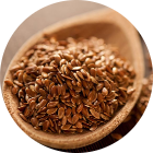 Picture of flaxseeds