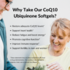 Why should you take our CoQ10 ubiquinone softgels?