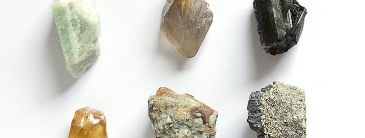 Picture of minerals