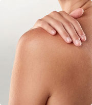 Picture of a woman's shoulder