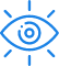 Logo of an eye