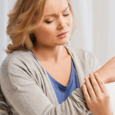 featured image for blog post on menopause joint pain