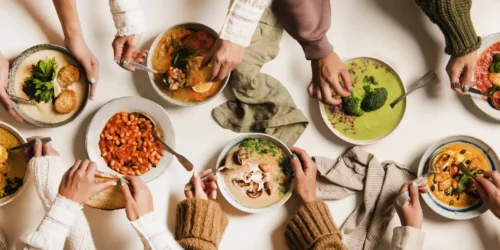 featured image for blog on how to debloat fast post-holidays